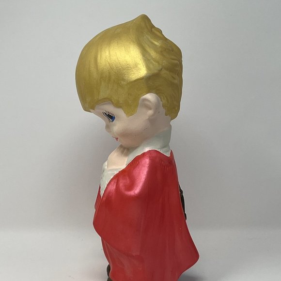 Vintage Choir Boy 1971 Hand Painted Christmas Mischief B Baldwin from Gare Inc - Picture 2 of 6